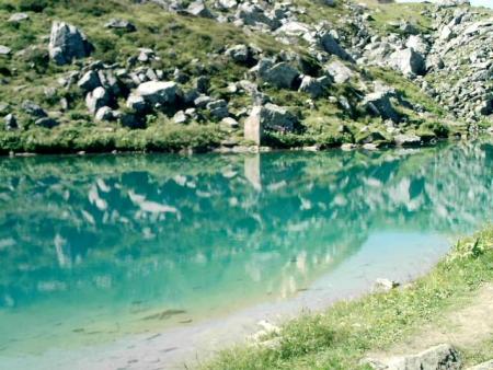 Montagne le lac bleu